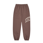 COLLEGE SWEATPANTS - BROWN