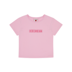 GLITTER BABY TEE - PINK