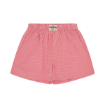 PLAID BOXER SHORTS - PINK