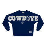 DALLAS COWBOYS CREWNECK - NAVY