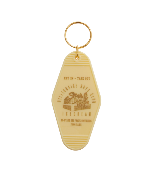 DINER KEYRING YELLOW Billionaire Boys Club