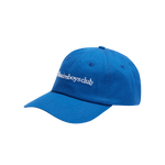 SERIF LOGO CAP - BLUE