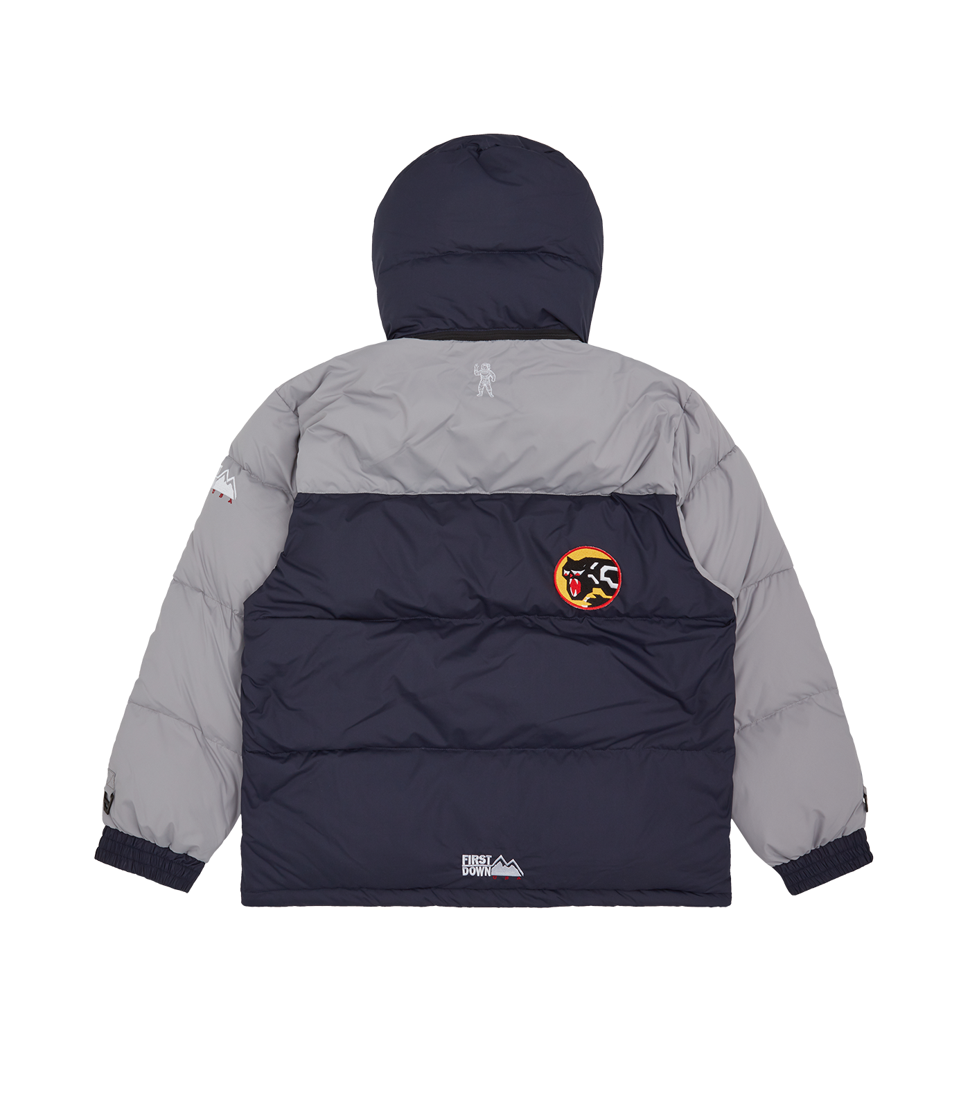 BILLIONAIRE BOYS CLUB X FIRST DOWN BUGGY DOWN JACKET GREY NAVY billionaire-boys-club-x-first-down-buggy-down-jacket-grey-navy