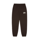 SMALL ARCH LOGO SWEATPANTS - BROWN