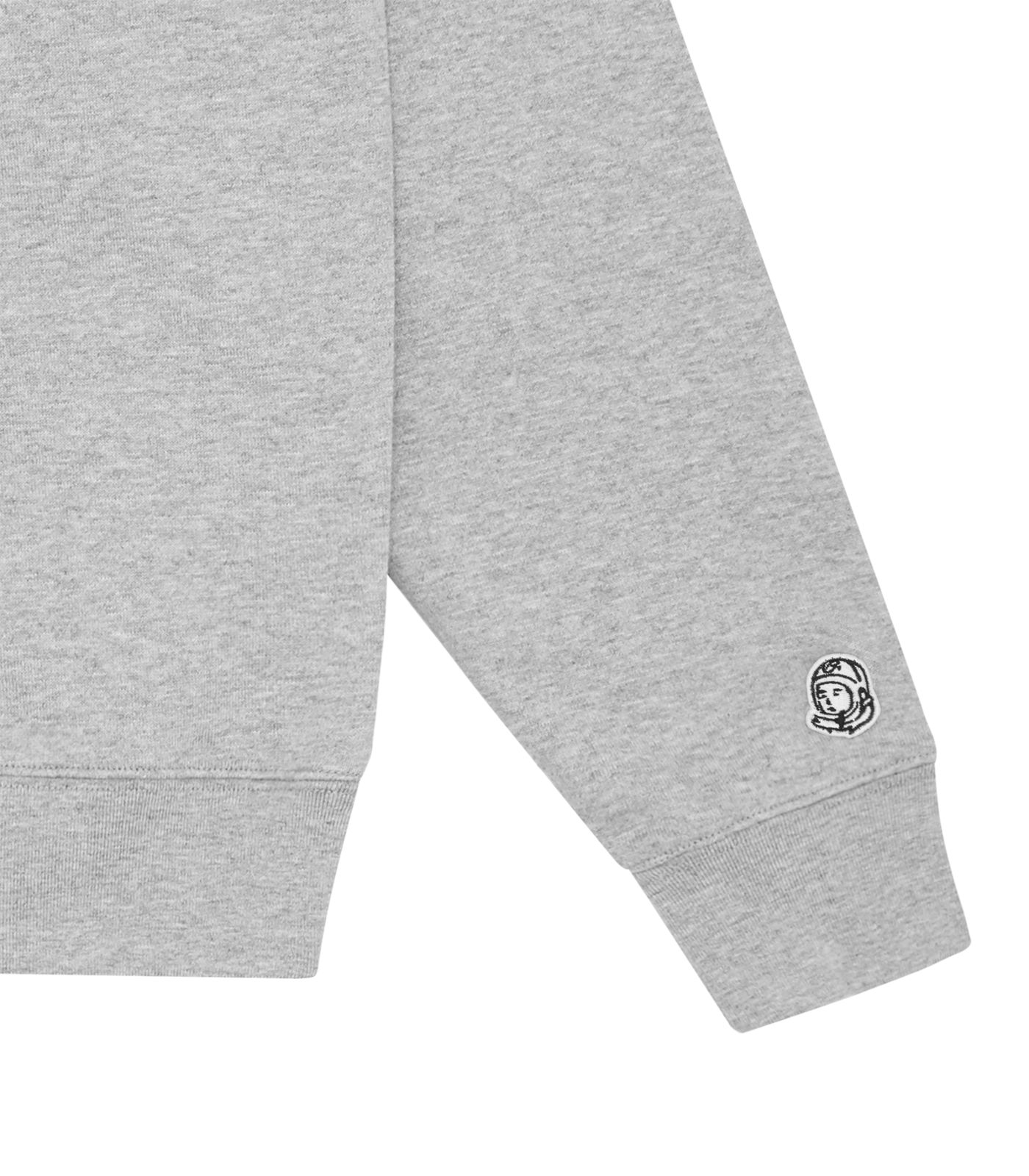 SMALL ARCH LOGO CREWNECK HEATHER GREY