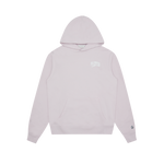 SMALL ARCH LOGO POPOVER HOOD - LILAC