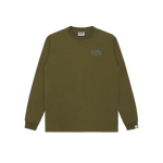 SMALL ARCH LOGO L/S T-SHIRT - OLIVE
