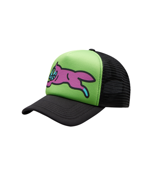 RUNNING DOG TRUCKER CAP - GREEN – Billionaire Boys Club