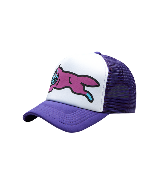RUNNING DOG TRUCKER CAP - PURPLE – Billionaire Boys Club