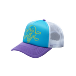 CONES AND BONES TRUCKER - BLUE