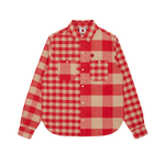 CHECK FLANNEL SHIRT - RED