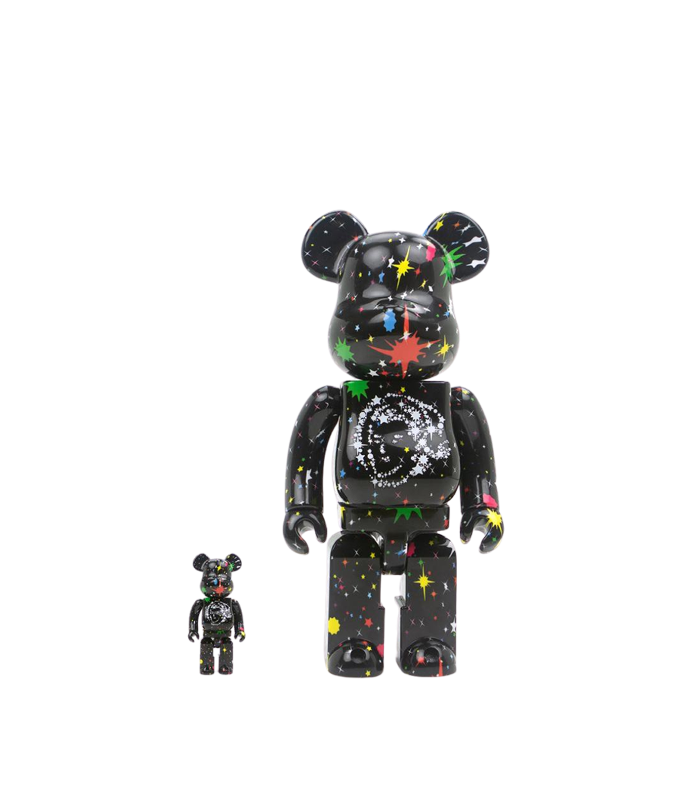 BE@RBRICK BBC STARFIELD BLACK 100％ 400％ BEARBRICK COMPLEXCON 2018 STARFIELD 400% + 100% – Billionaire Boys